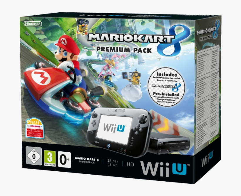 Mario Kart 8 Premium Pack Bundle Wii U - Console Wii U Mario Kart 8, transparent png download