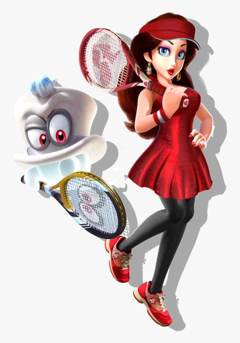 View Samegoogleiqdbsaucenao Pauline & Cappy Tennis, transparent png download
