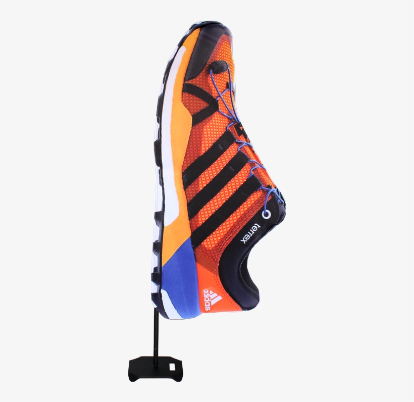 Silhouette Flag Adidas Face - Sock, transparent png download