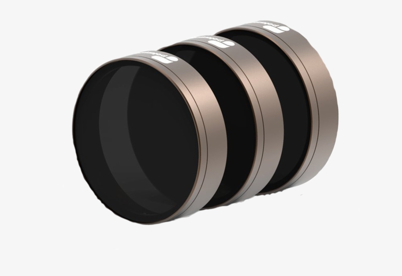 Polarpro Phantom 4 Cinema Series Shutter Filters 3 - Camera Lens, transparent png download