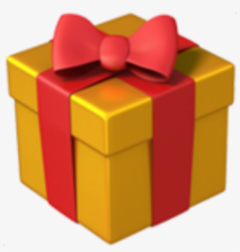 Regalo Sticker - Gift Emoji Png, transparent png download