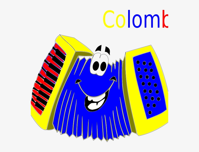 Acordeon Colombiano - Accordion, transparent png download