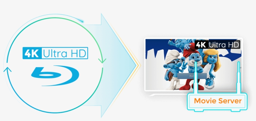 Dvdfab Movie Server Is An All In One Multimedia Playback - Blue Ray Disk Png Logo, transparent png download