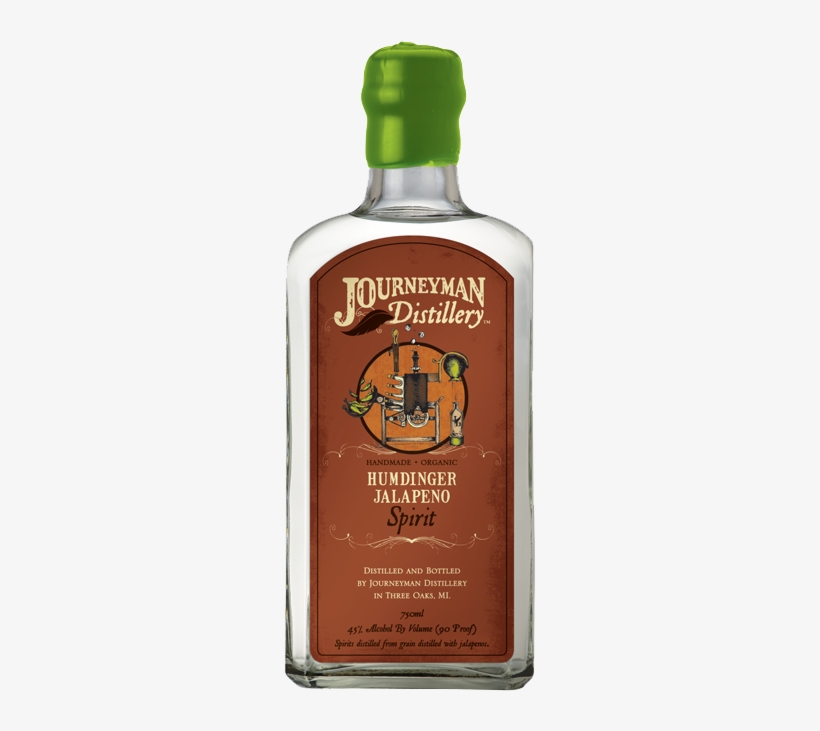 Humdinger Jalapeno - Journeyman Distillery Gin Bilberry Black Hearts, transparent png download