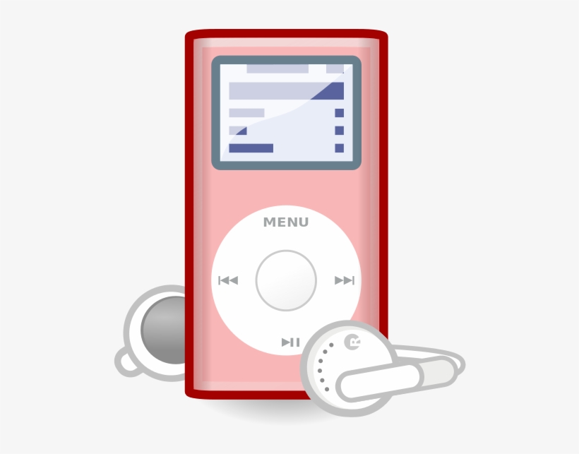 Ipod Clipart Pink - Ipod Clipart Png, transparent png download