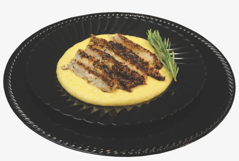Picture Of Citrus Rosemary Chicken & Polenta - Delmonico Steak, transparent png download