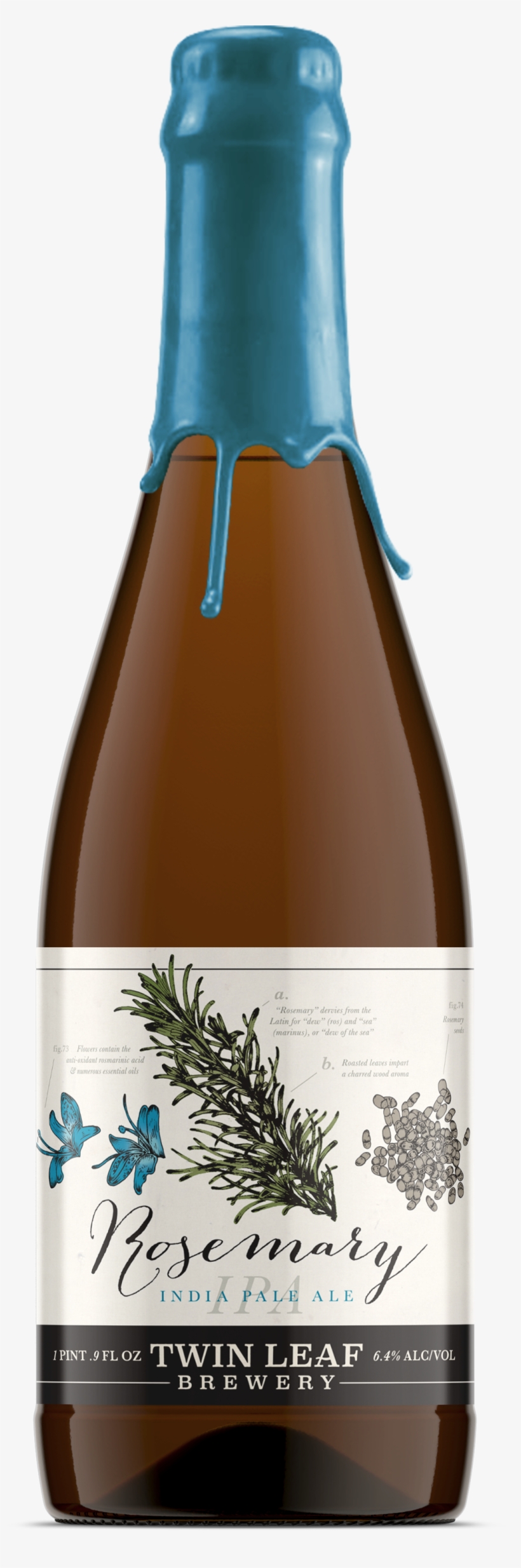 Rosemary Ipa Released In Time For Holidays - Glass Bottle, transparent png download