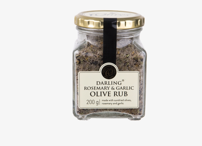 Rosemary & Garlic Olive Rub 200g - Raisin, transparent png download