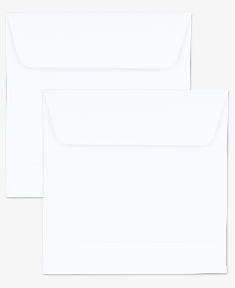 White Open End No - Envelope, transparent png download