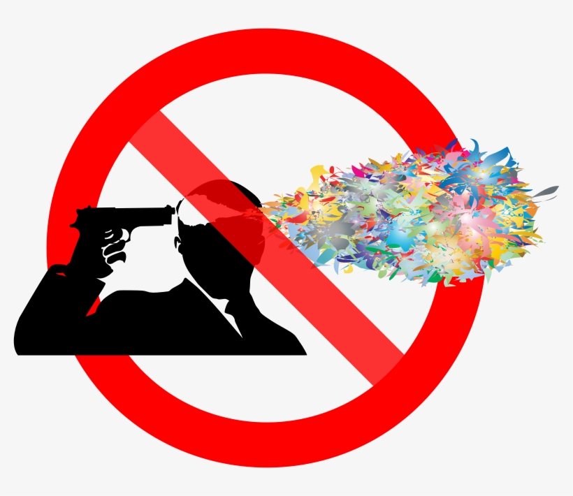 This Png File Is About Kill , Prohibited , Abstract - Mental Illness Clipart, transparent png download