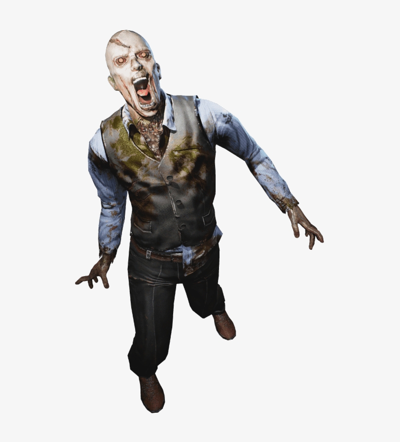 Robert On Twitter - House Of The Dead Scarlet Dawn Zombies, transparent png download