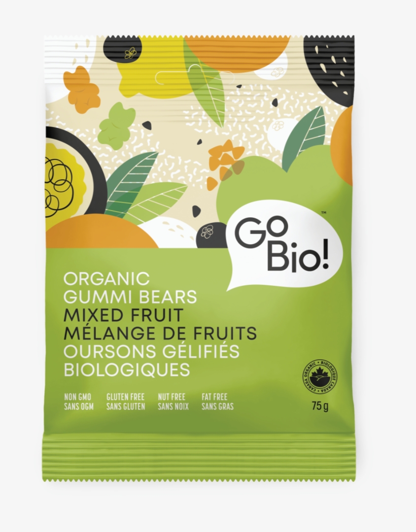 Organic Gummi Bears Mixed Fruit - Banner, transparent png download