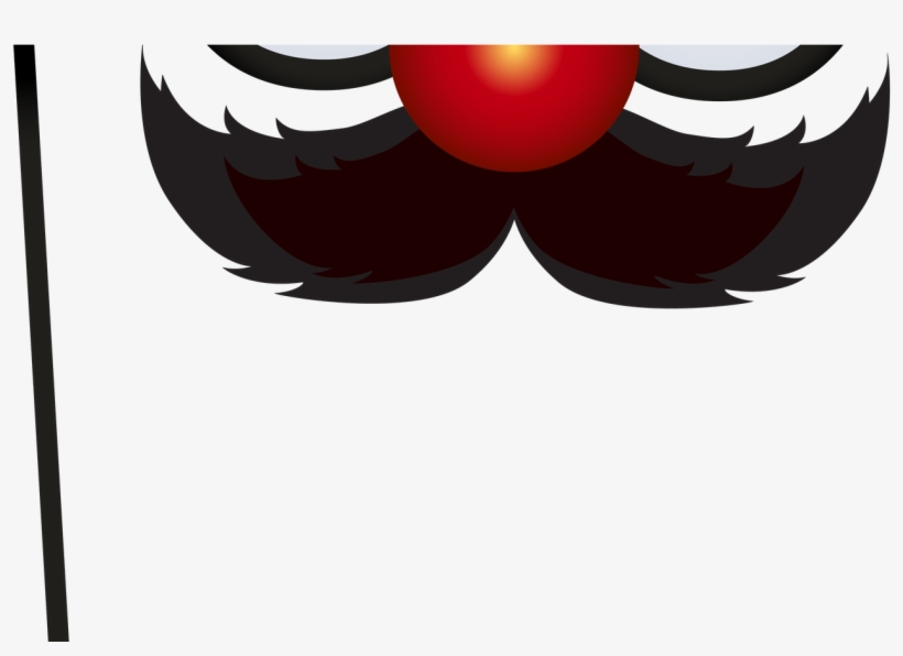Party Mask With Mustache Transparent Clip Art Image, transparent png download