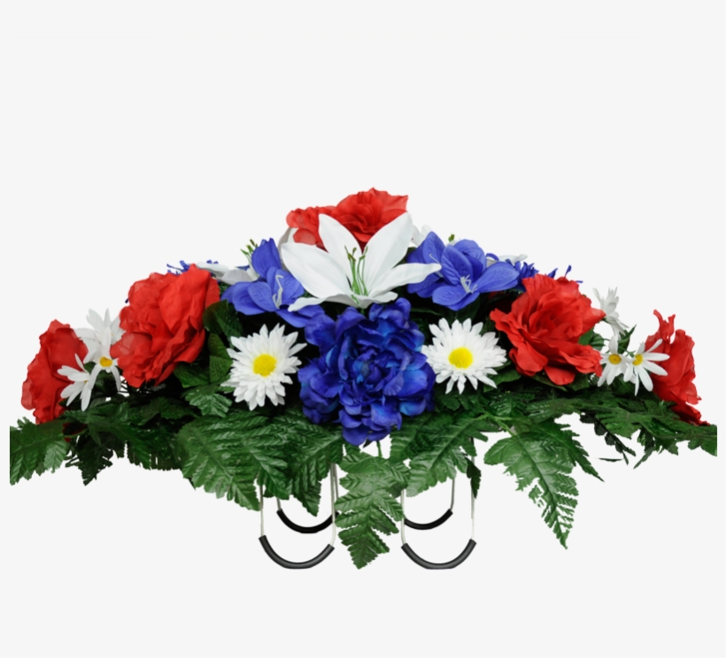 Red, White, & Blue Mix - Bouquet, transparent png download