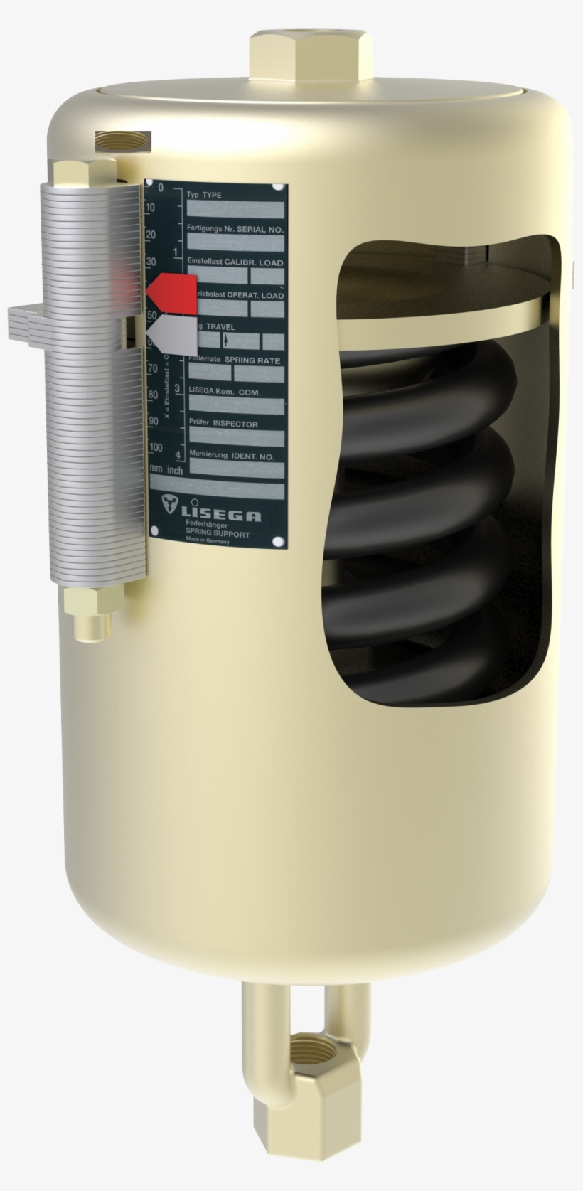 Application - Lisega Spring Hanger, transparent png download