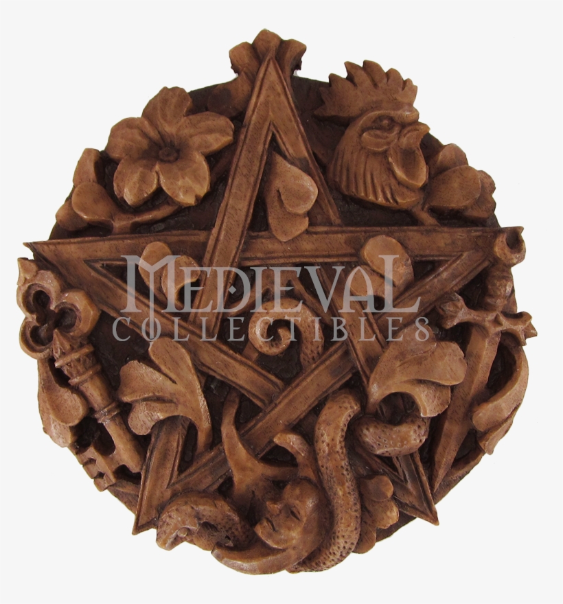 Cimaruta Pentacle Plaque - Pentacle, transparent png download