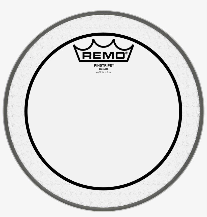 Remo Pinstripe Clear Drumhead, 8" - Remo Pinstripe Clear, transparent png download
