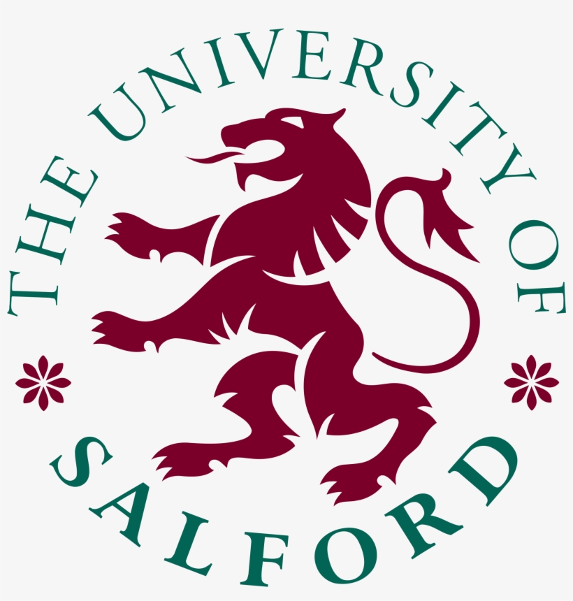 Nike Logo Clipart Translucent - Logo The University Of Salford, transparent png download