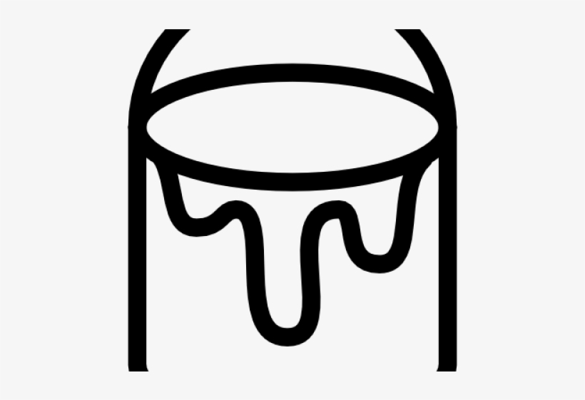 Download Paint Bucket Clipart Black And White | Transparent PNG