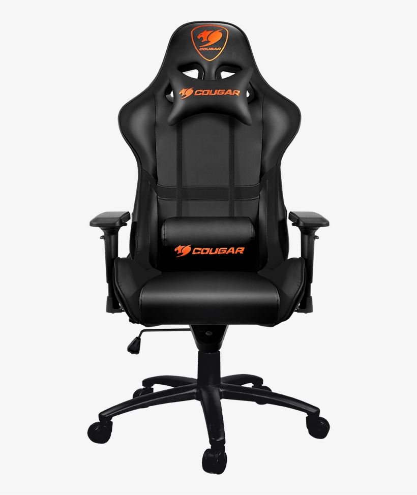 Armor Black - Cougar Armor Gaming Chair, transparent png download