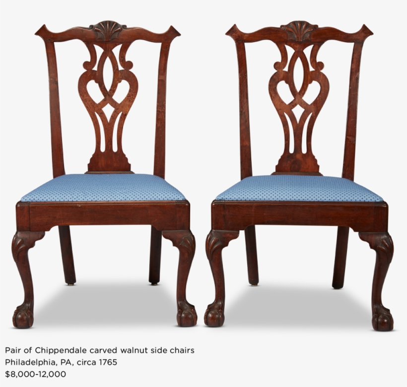 Cameron Or His Circle, Potomac River Valley, Va, Circa - Chippendale Mahogany Side Chair, transparent png download