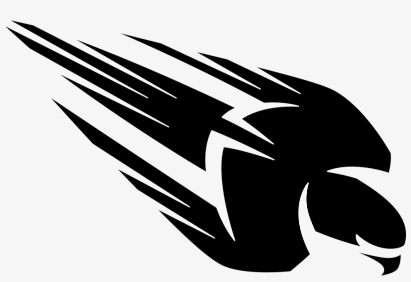 Hawks Icon Only Rgb Black Large - Emblem, transparent png download