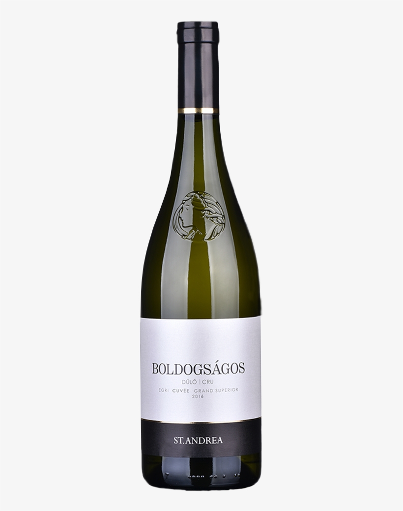 Boldogsagos - Glass Bottle, transparent png download