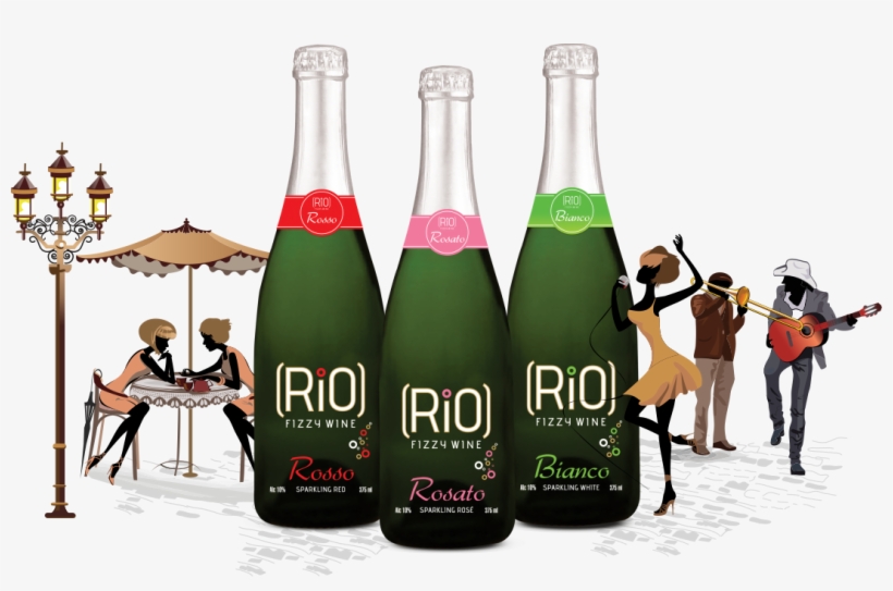 They Embody The Celebratory Spirit Of Italian Life - Rio Wine, transparent png download