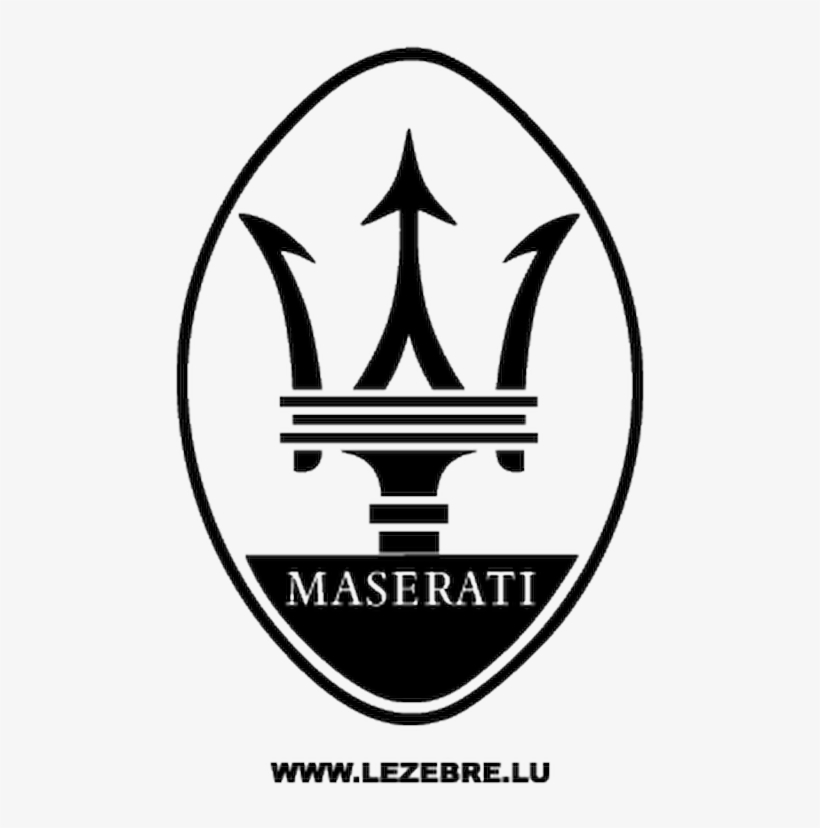 Maserati Logo 2 - Logo Maserati, transparent png download