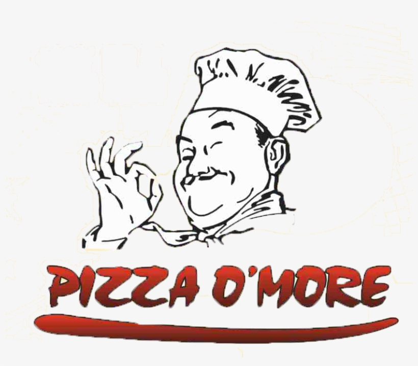 1499948366 Pizza O More - Chef Png Black And White, transparent png download