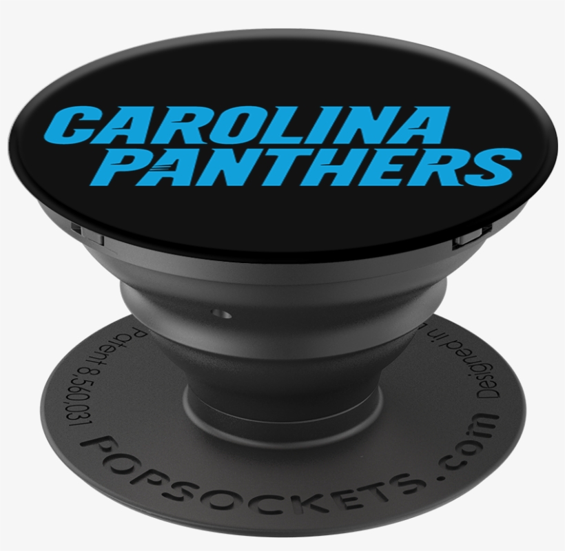 Carolina Panthers Logo - Carolina Panthers Popsocket, transparent png download