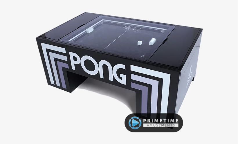 Atari Pong Coffee Table - Pong Coffee Table, transparent png download