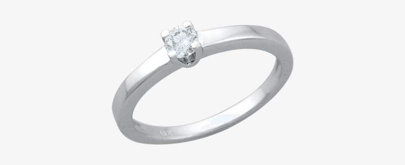 Women 9 Kt Gold Diamond Ring - Engagement Ring, transparent png download