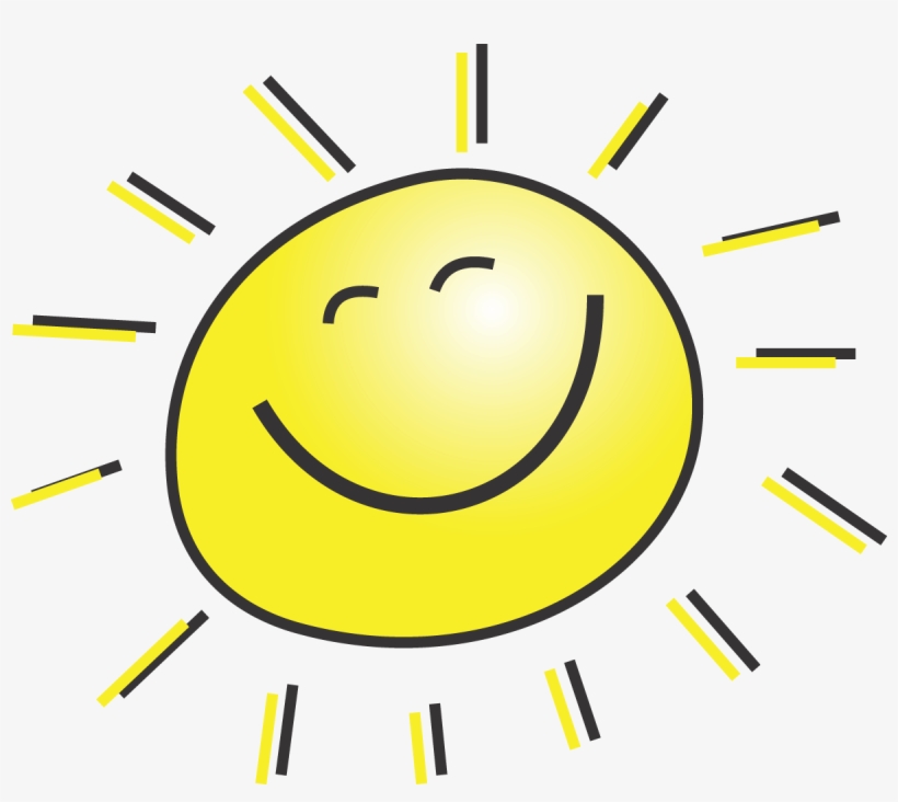 Jpg Free Stock Free Sunshine Clipart - Clip Art Summer, transparent png download