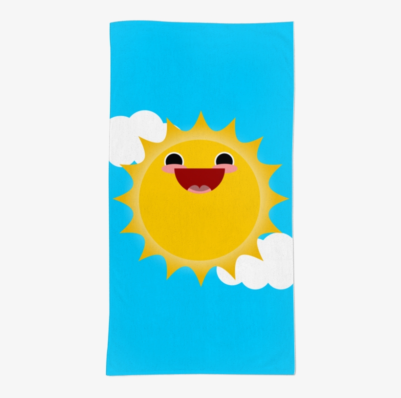 Toalha Happy Sun De Bode™na - Cartoon, transparent png download