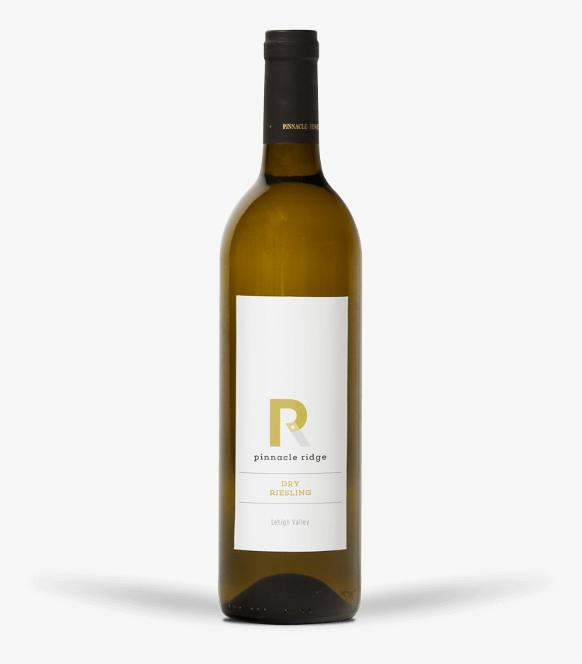 Dry Riesling Bottle - Wine Bottle, transparent png download