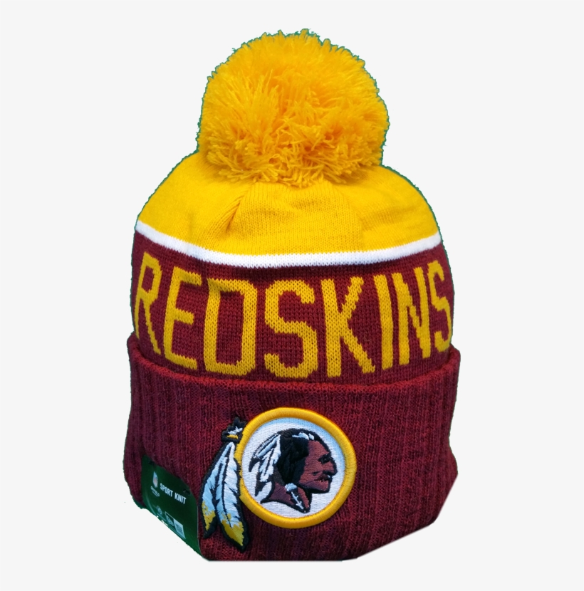 Washington Redskins Sideline Knit Pom Toque More Than - Washington Redskins, transparent png download