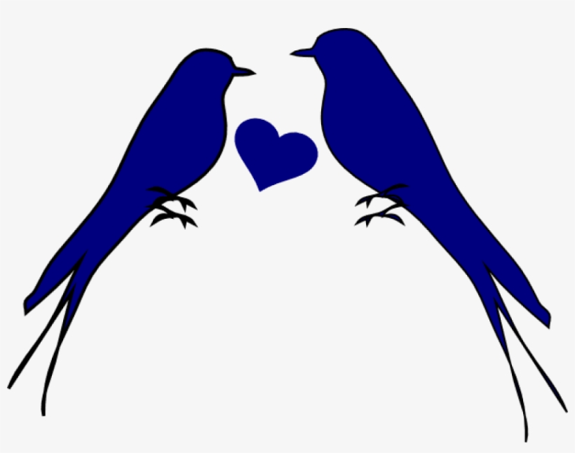Free Png Download Transparent Background Love Png Images - Two Birds With Heart, transparent png download