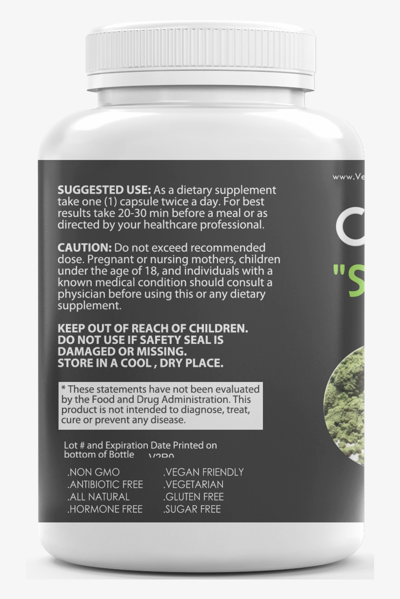 Chlorella Supplement Broken Wall Chlorella Detox 3 - Grape, transparent png download