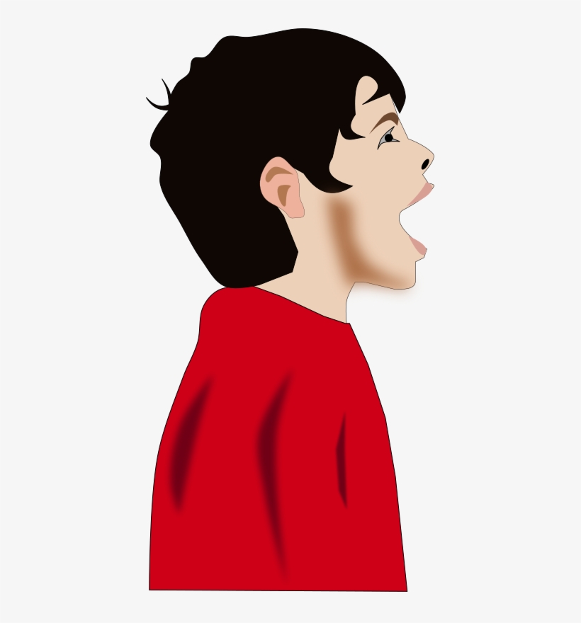 This Png File Is About Yell , Boy , Child , Kid , Semi, transparent png download
