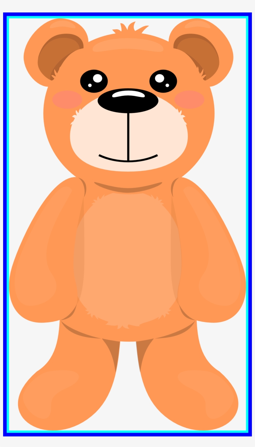 Incredible Mixed Clip Art Teddy Bear And Scrapbooking - Transparent Background Bear Clipart, transparent png download
