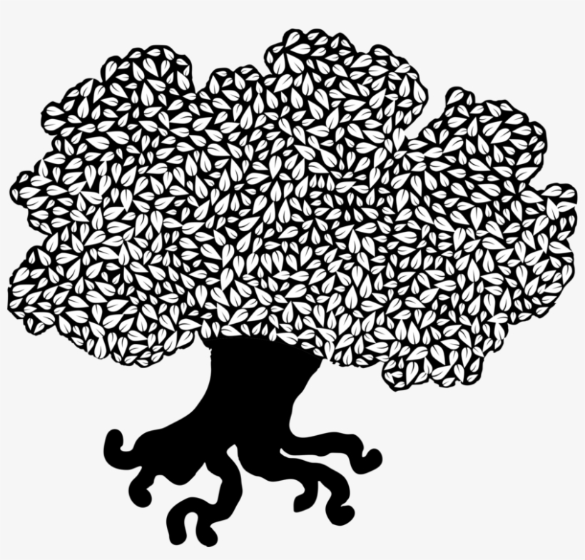 Visual Arts Human Behavior Black Flower - Clip Art, transparent png download