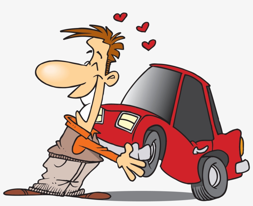 Cars Are People Too Germerican Denglish Banner Royalty - Buy A New Car Cartoon, transparent png download