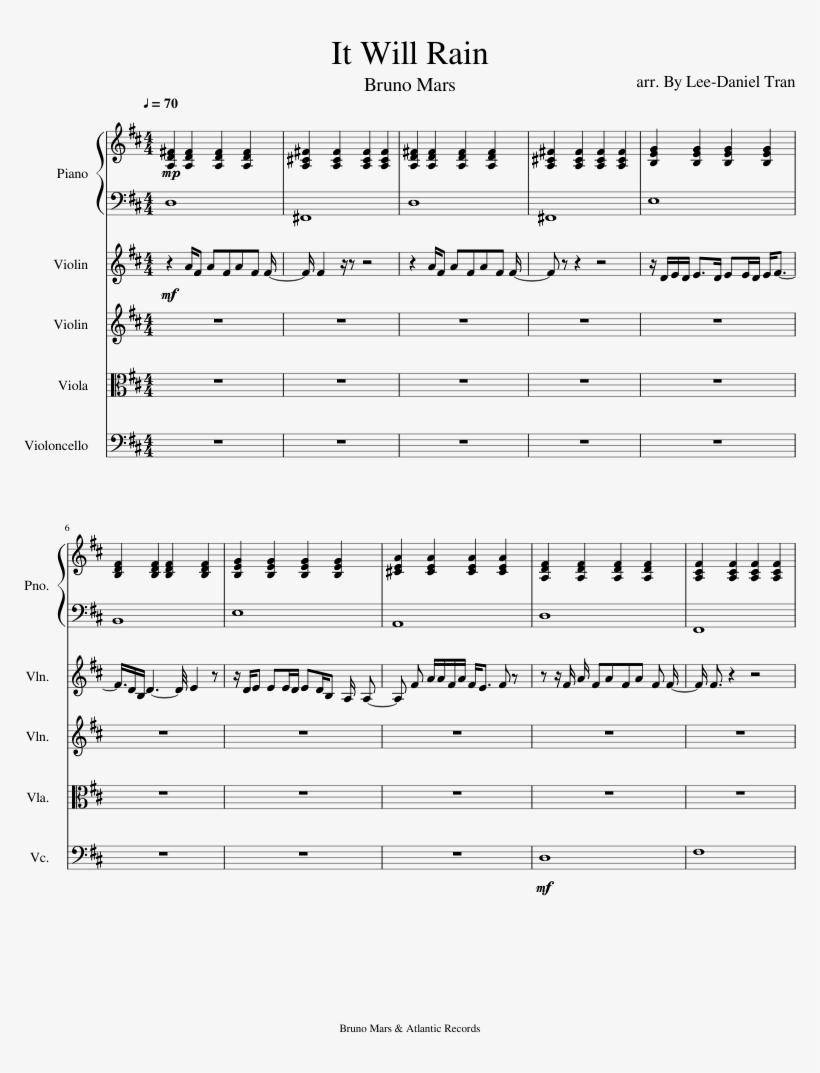It Will Rain Gif On Gifer By Rainblade - Sheet Music, transparent png download