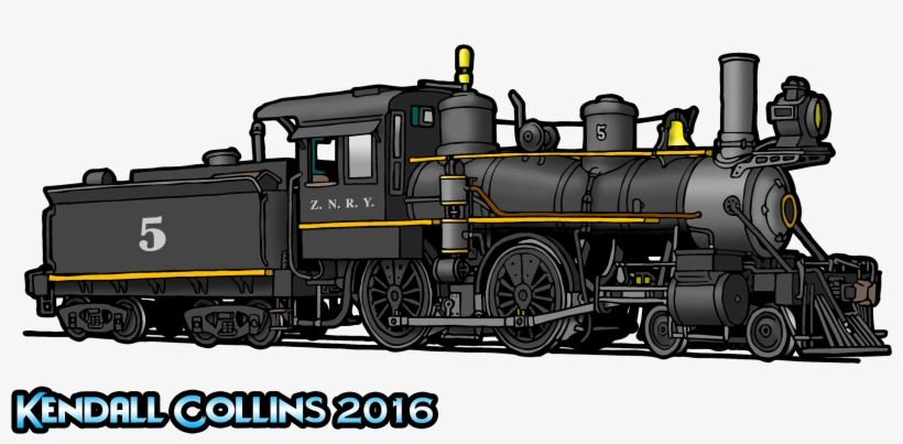 Zootopian Steampunk Steam Locomotive Concept V2 - Steampunk Locomotive, transparent png download