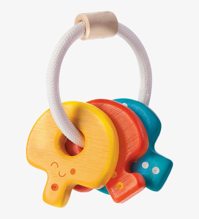 Plan - Plan Toys Baby Key Rattle, transparent png download