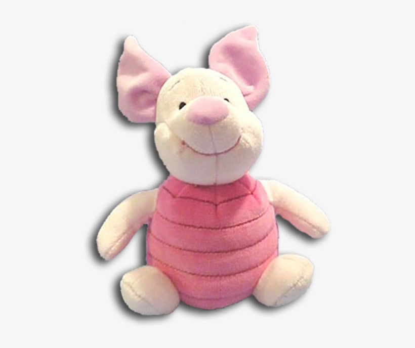 Chime Baby Rattle Piglet Baby Gund Plush Toy - Piglet Stuffed Toy Png, transparent png download