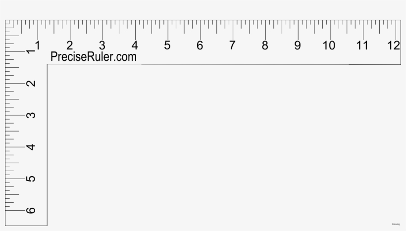 Printable Rulers Printable Square Ruler PNG Image Transparent PNG 
