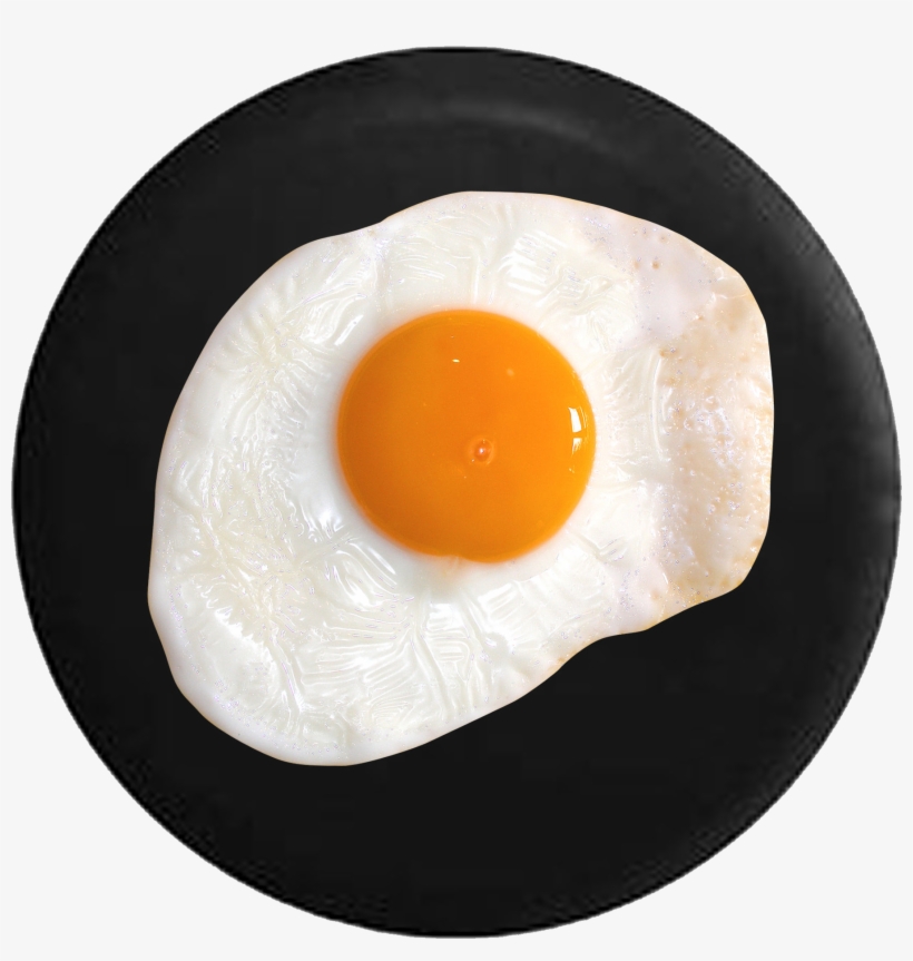 Fried Egg Sunny Side Up Breakfast Jeep Camper Spare - Fried Egg, transparent png download