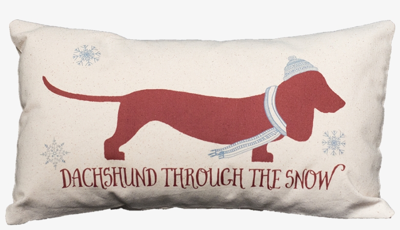 Dachshund Through The Snow - Basset Hound, transparent png download
